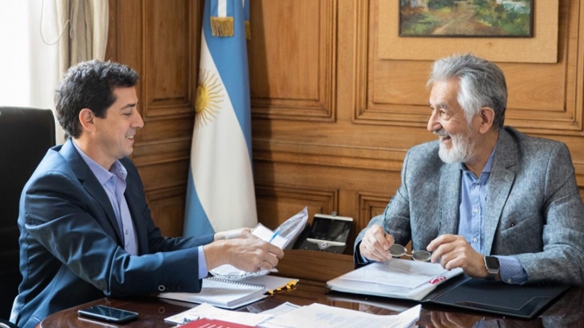 El gobernador Alberto Rodríguez Saá se reunió con el ministro del Interior Wado de Pedro