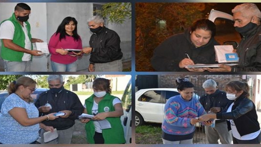 Emprendedores recibieron de Desarrollo Social Posnet para trabajar