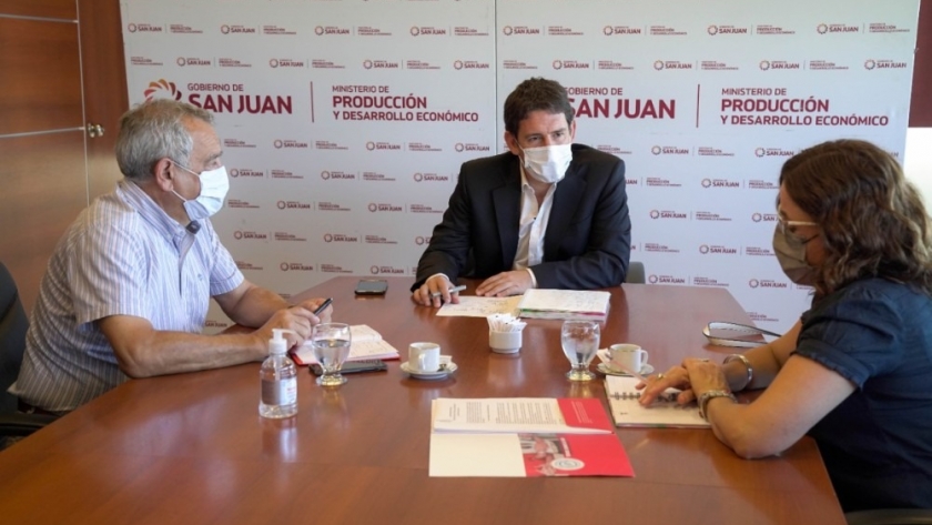 El ministro de Producción recibió a autoridades del INTA para planificar acciones