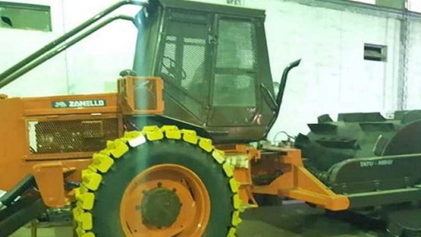 Zanello desarrolló con el INTA un rolo autopropulsado para sistemas silvopastoriles