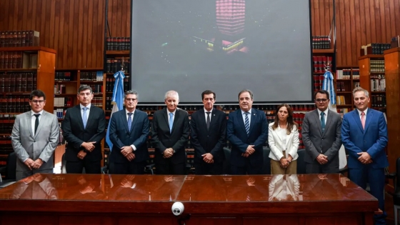 Sadir participó del acto de asunción de los nuevos jueces de la Corte Suprema de Justicia de Jujuy
