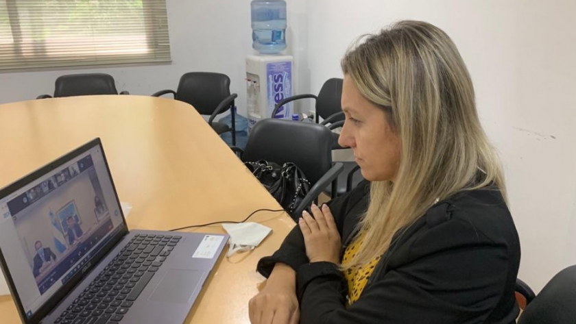 La ministra Dammer participó de la primera reunión del año del Consejo Federal Argentina Contra el Hambre 