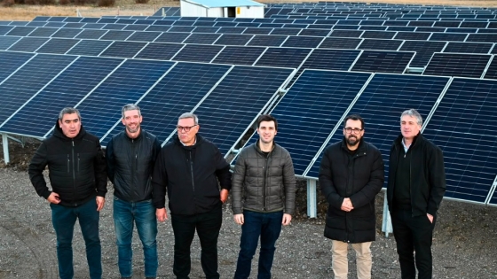 Torres destacó la transición energética con un parque solar en Esquel