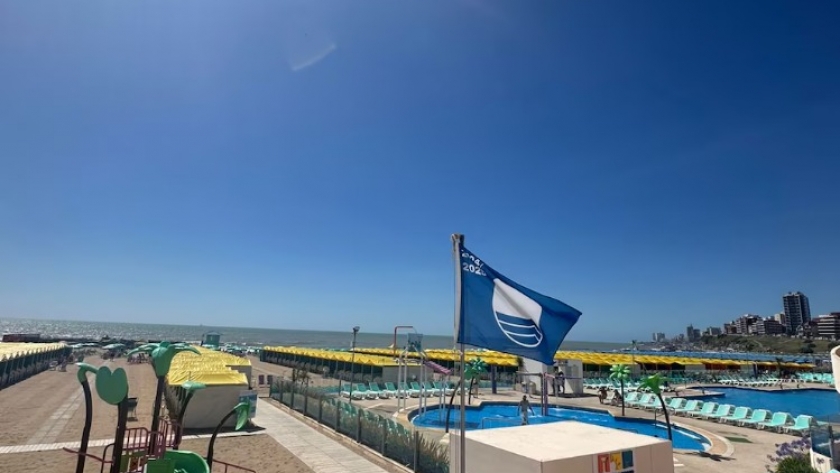 Playas de Mar del Plata obtienen la certificación internacional de Bandera Azul