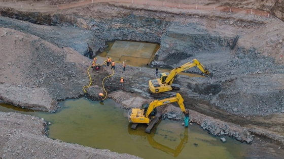 Avanzan las obras para optimizar el recurso hídrico y potenciar las colonias productivas de Catamarca