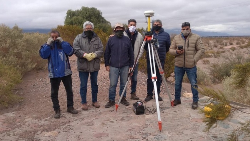 Trabajos en el sistema de riego de Fiambalá