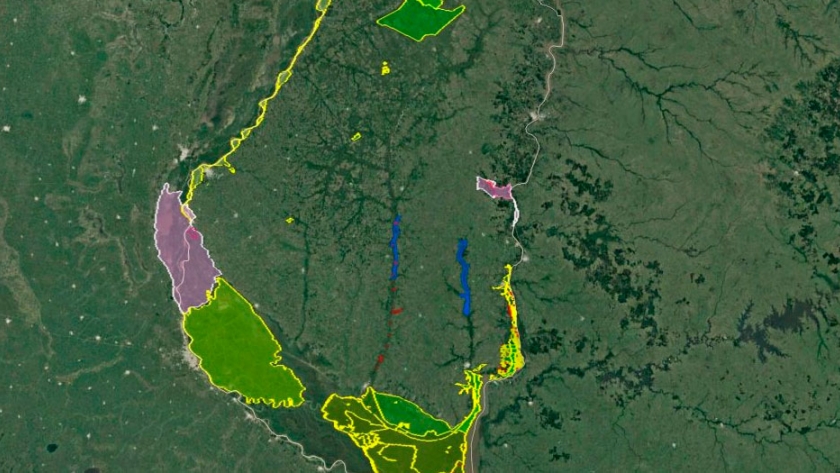 Entre Ríos tiene mapa de áreas protegidas