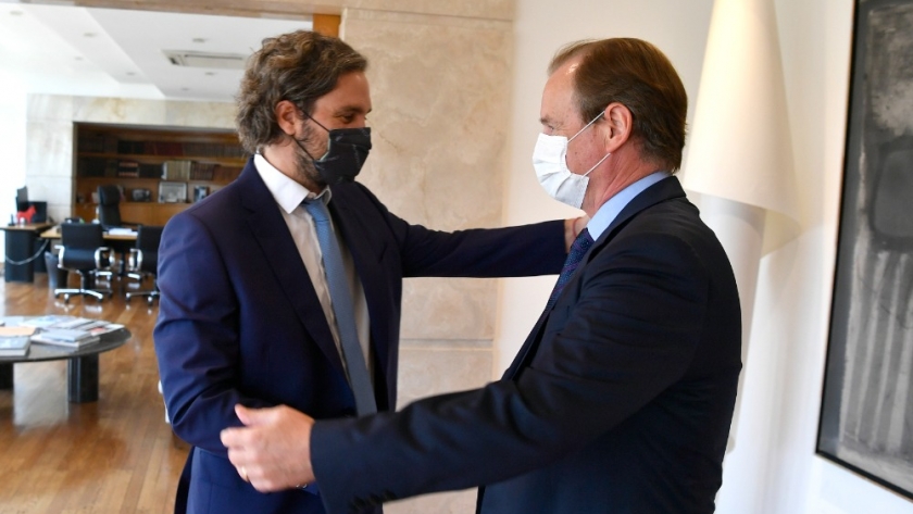 Bordet analizó con Cafiero el escenario de exportaciones de los productos entrerrianos