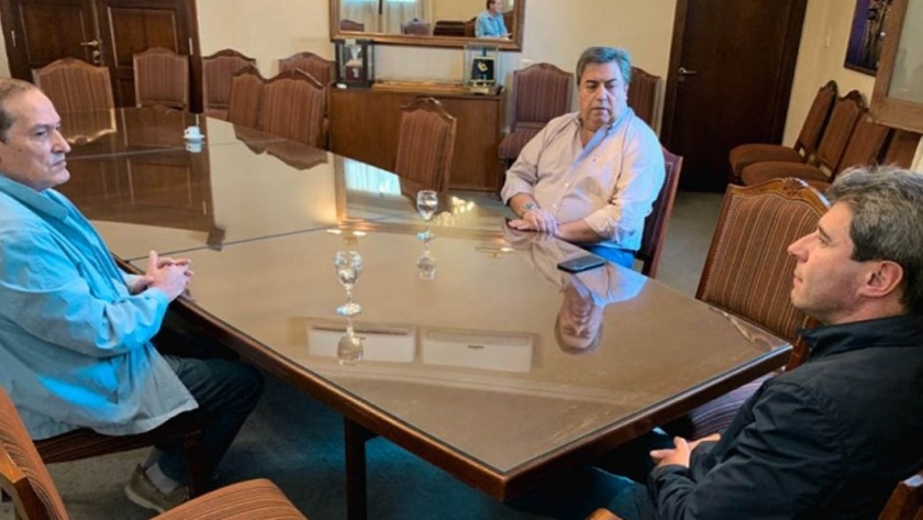 Uñac se reunió con los representantes de la CGT San Juan