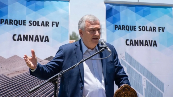 Morales puso en marcha la construcción del parque solar 