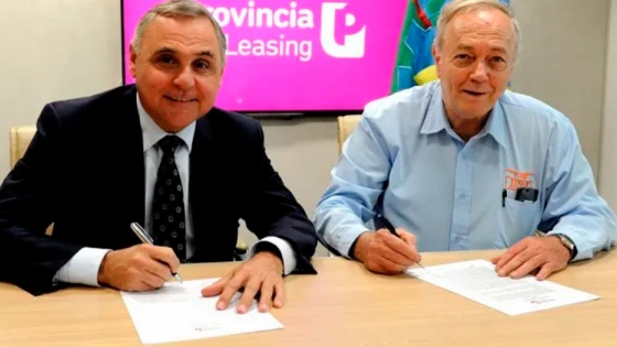 Provincia Leasing firmó convenio con matriceros para financiar producción de maquinaria