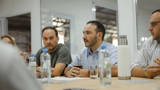 Valdés impulsa obras clave para potenciar la industria en Goya