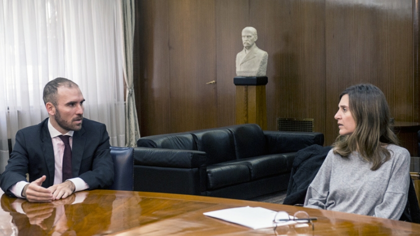Guzmán se reunió con la nueva titular de la ANSES, Fernanda Raverta