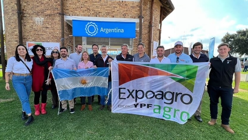 En Sudáfrica, la maquinaria agrícola argentina muestra todo su potencial