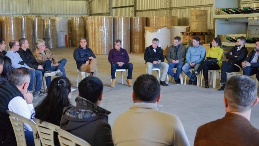 Capitanich y empresarios industriales analizaron y diagramaron acciones para fortalecer el sector