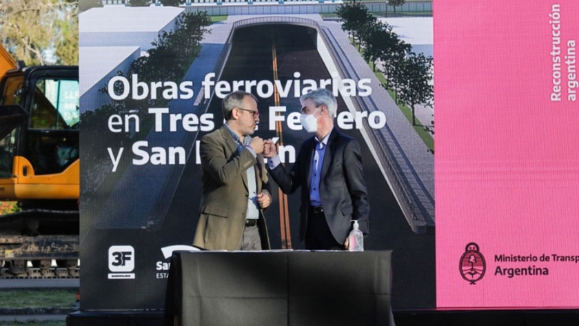 Meoni anunció obras para San Martín y Tres de Febrero: "Estamos invirtiendo en innovación y tecnología"