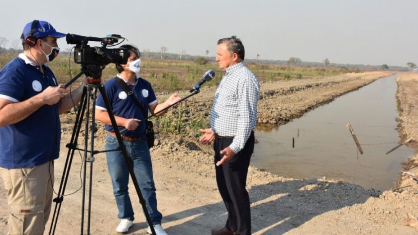 Pirané recibirá aguas del Río Pilcomayo