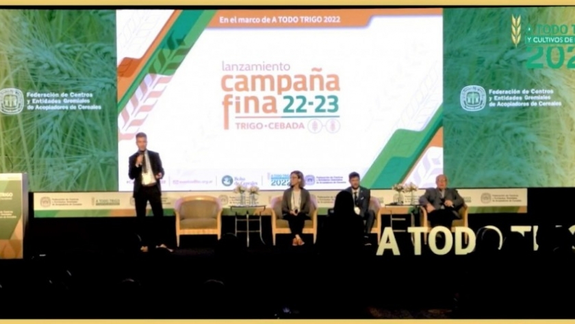 La Bolsa de Cereales participó en A Todo Trigo 2022 donde realizó el lanzamiento de la Campaña Fina