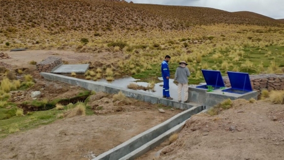 Agua Potable: nuevo sistema integral de agua en Puesto Sey