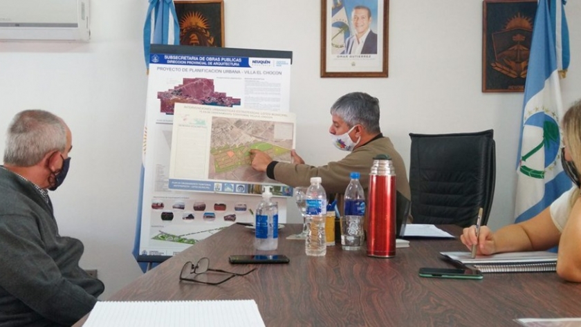 La Provincia proyecta importantes obras para Villa El Chocón