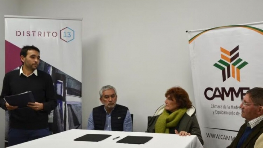 Córdoba - Cedieron un espacio del Parque Industrial para la construcción de la sede de la CAMMEC y un Centro Tecnológico de la Madera