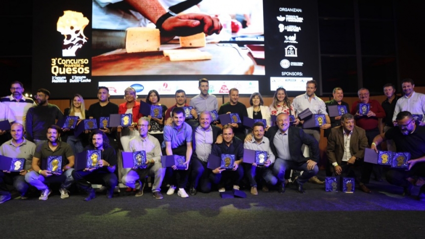 Se entregaron los premios del 3° Concurso de Quesos y 2° Concurso de Dulce de Leche y Manteca