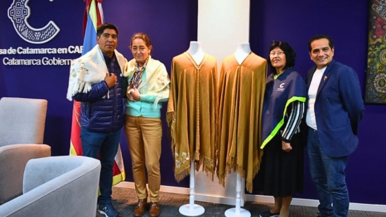 Destacado artesano textil de Laguna Blanca visitó Casa de Catamarca en CABA
