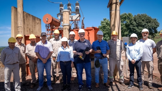 Avanzan las obras de tendido eléctrico en el soberbio