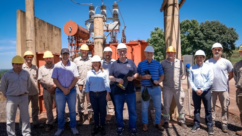 Avanzan las obras de tendido eléctrico en el soberbio