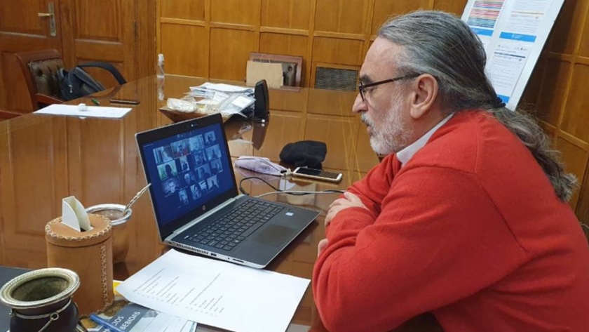Basterra mantuvo una nueva videoconferencia con la Mesa de Enlace