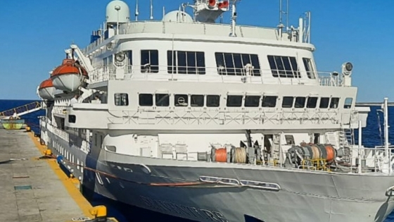 Temporada de Cruceros: Arribó el buque Seaventure a Puerto Madryn