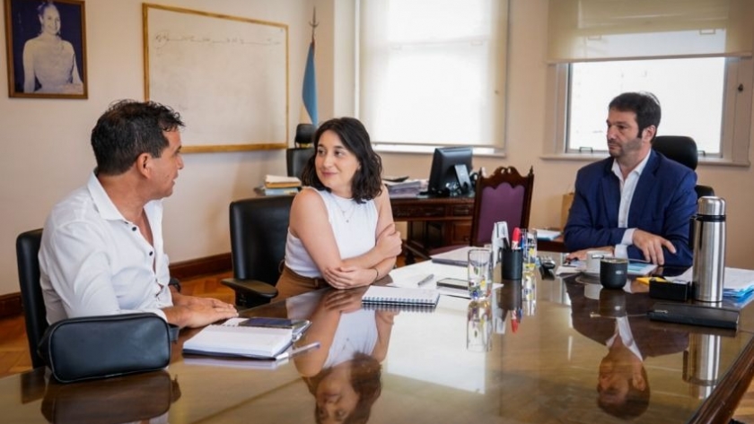 La ministra Cavana gestionó, ante nación, respaldo para productores de alimentos afectados por la emergencia hídrica