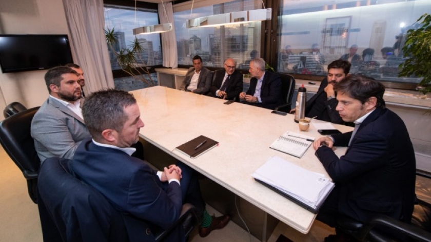 Kicillof se reunió con autoridades de Equinor