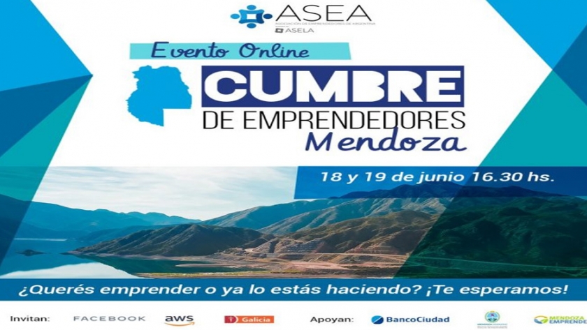 Mendoza será sede virtual de la Cumbre de Emprendedores