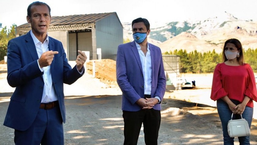 Gutiérrez inauguró una obra fundamental para el tratamiento de residuos en San Martín de los Andes
