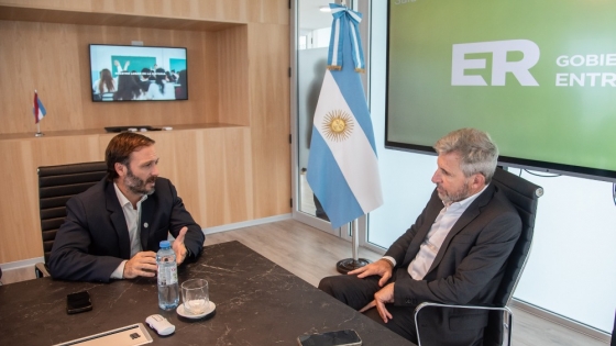 Frigerio y Azcué fortalecen la agenda conjunta de obras en Concordia