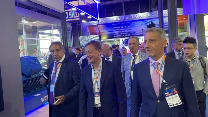 Arcioni expuso en la Feria “Oil & Gas 2022” en Río de Janeiro