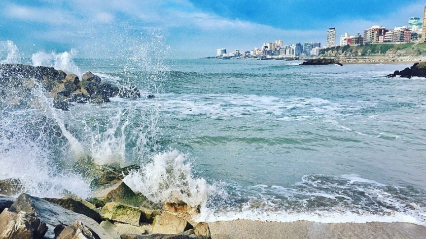 Se registró la temperatura del mar más alta de los últimos 8 años en Mar del Plata