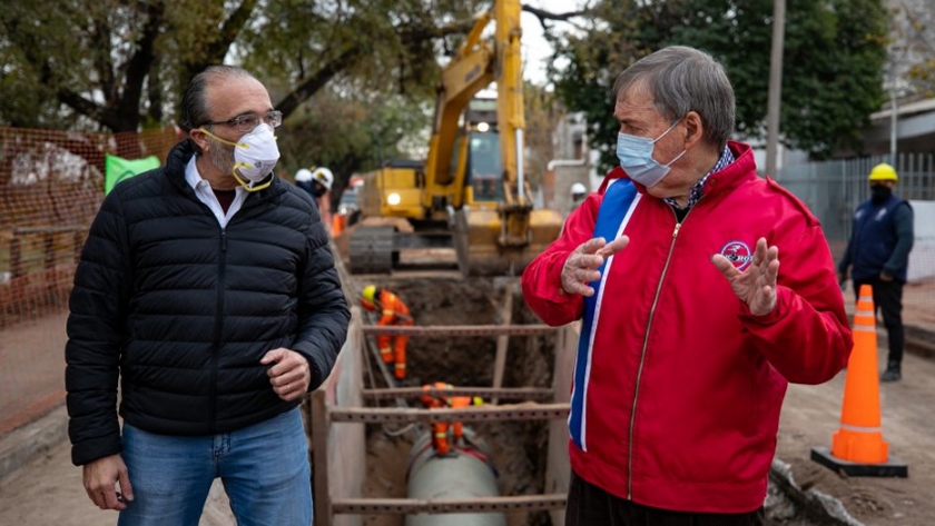 Avanza obra de cloacas en el sector noroeste de la Capital