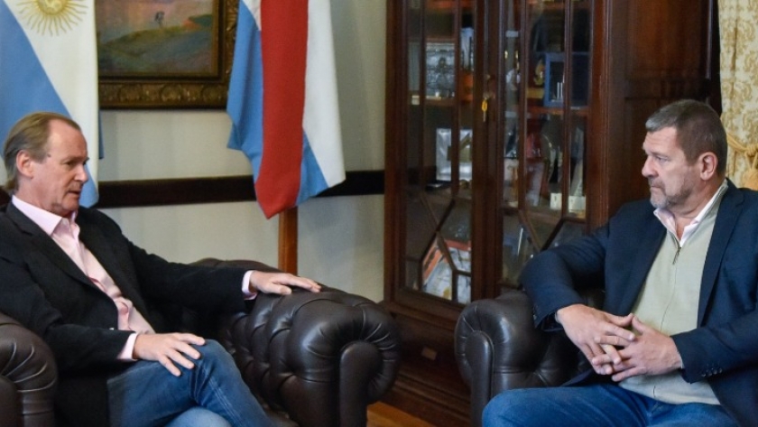Bordet analizó con el senador Armando Gay la agenda de obras para Concordia