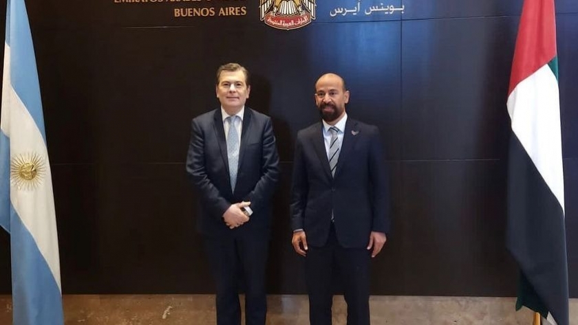 Zamora se reunió con el Embajador de Emiratos Árabes Unidos