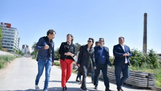 Alvarez Rodríguez visitó Quilmes y recorrió el desarrollo urbanístico Qiudad