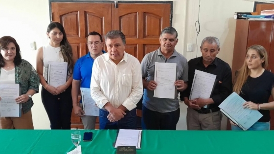 Soria renovó el gabinete municipal de Huillapima e incorporó a una exsenadora