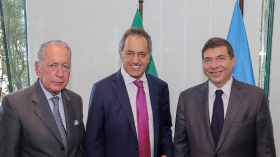 <Scioli junto a las cúpulas empresarias de Argentina y Brasil impulsa mecanismos para promover el comercio bilateral con monedas locales