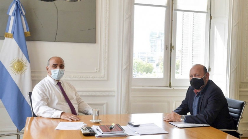 Insfrán mantuvo una reunión de trabajo con el jefe de Gabinete de la Nación, Juan Luis Manzur