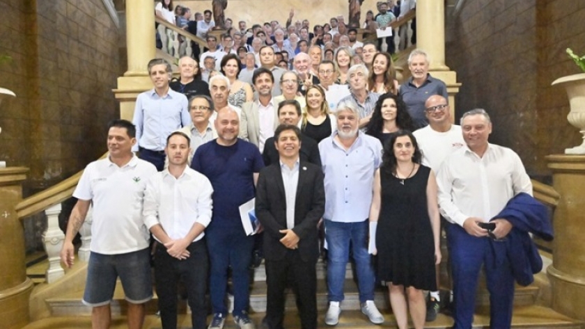 Kicillof recibió a representantes de Cámaras y Agrupaciones empresarias