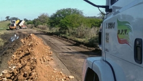 Vialidad ejecutó tareas sobre la red vial del departamento Gualeguaychú
