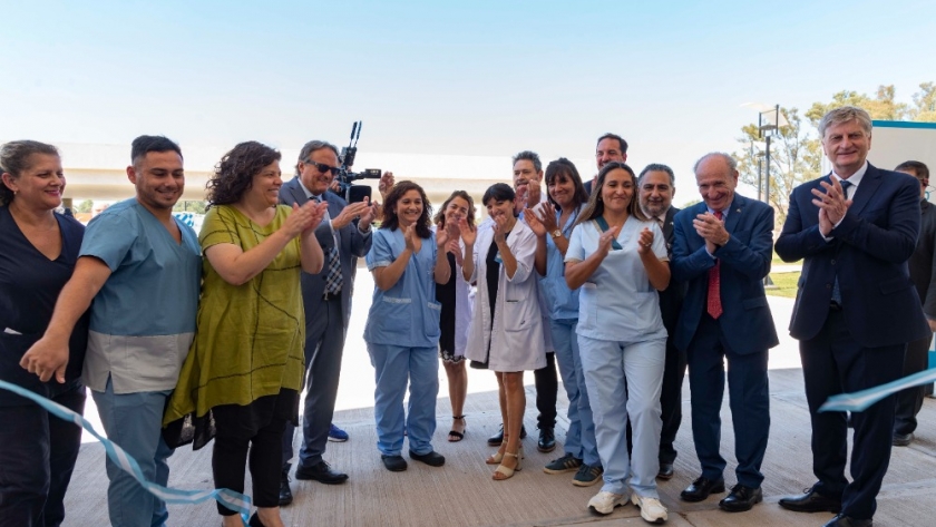 Histórico: quedó inaugurado el Hospital “René Favaloro”