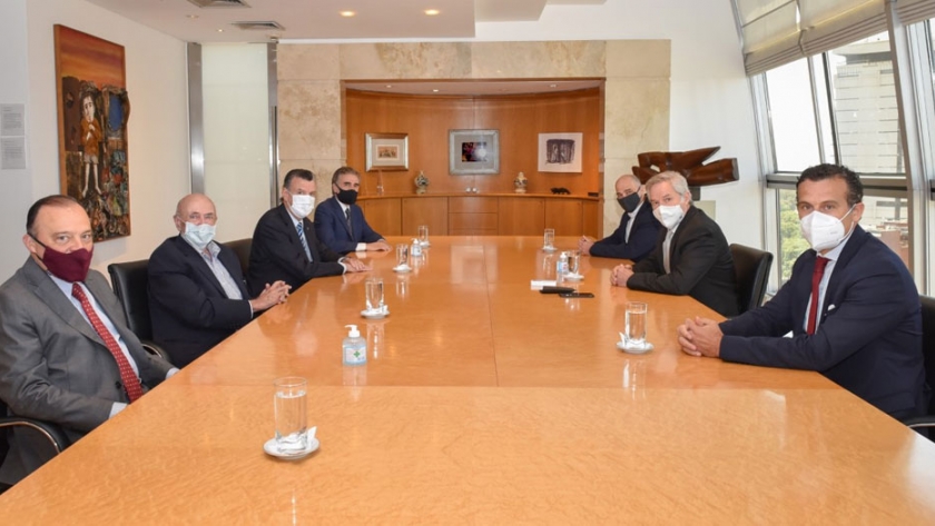 Felipe Solá se reunió con la Cámara Argentina de Comercio