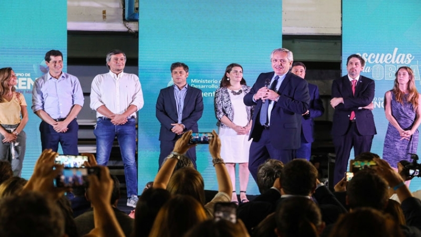 El Presidente participó del lanzamiento del programa nacional Argentina Unida por Educación y Trabajo